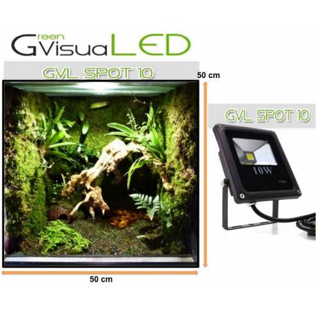 SPOT 10 W GreenVisuaLED IP65